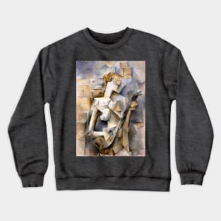 Picasso - Girl with a Mandolin Crewneck Sweatshirt